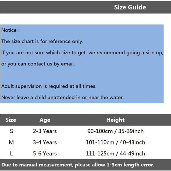 Gogokids. Swim Vest - Size S - NEW with TAGS - Picture 2 of 3